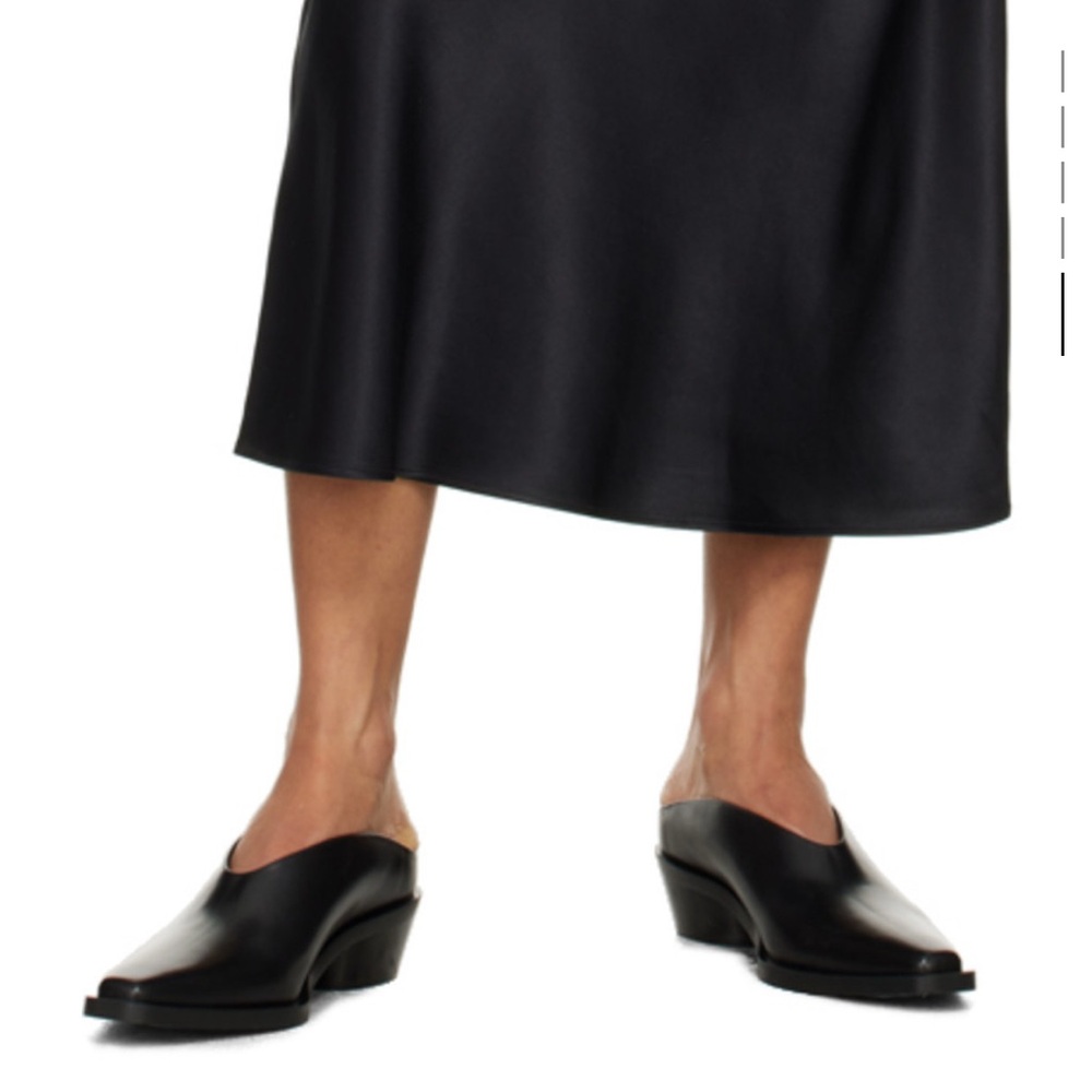 Proenza Schouler Black Bronco Mules – Size 40.5 - Picture 2 of 8